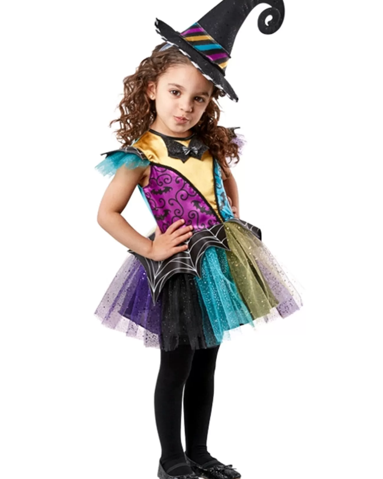 Rubies Patchwork Witch Girls Costume>Kids Kids Costumes