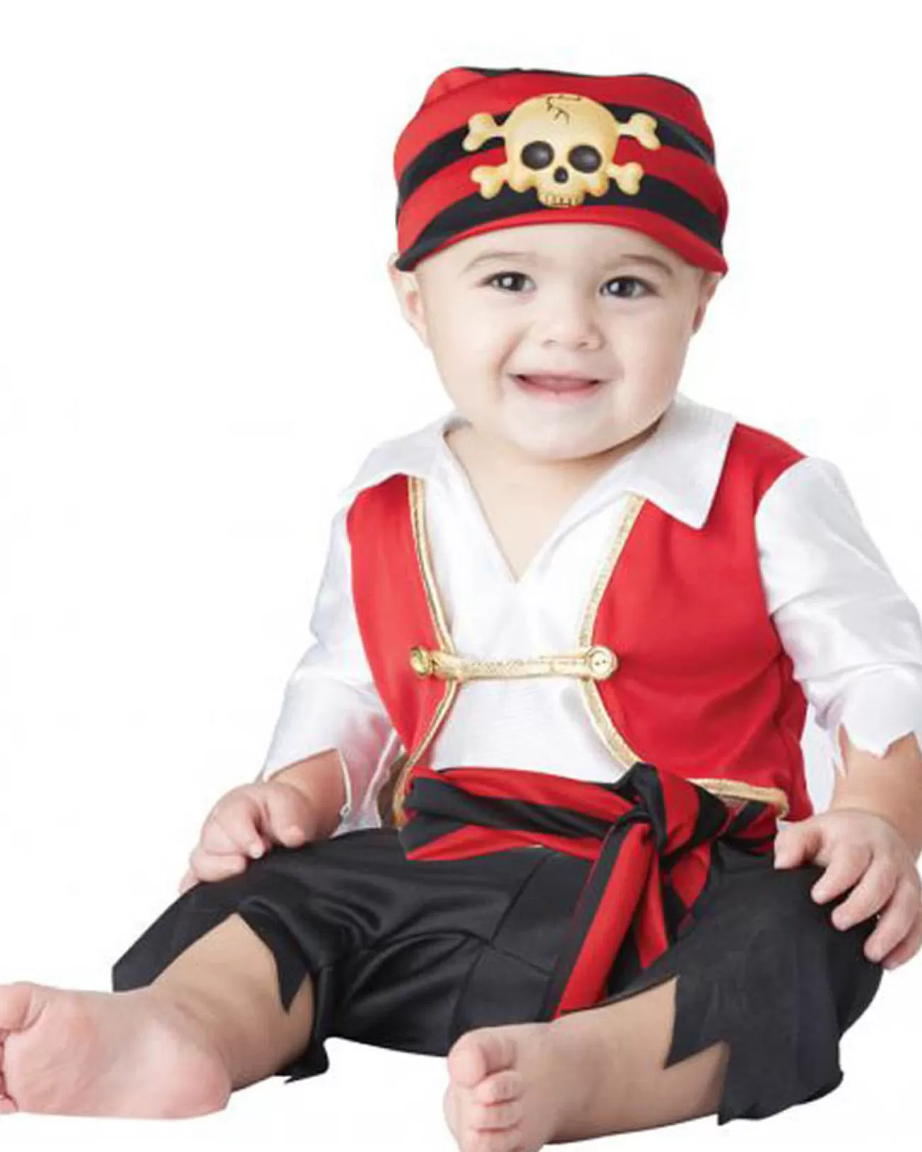 California Costumes Pee Wee Pirate Toddler Boys Costume>Kids Kids Costumes