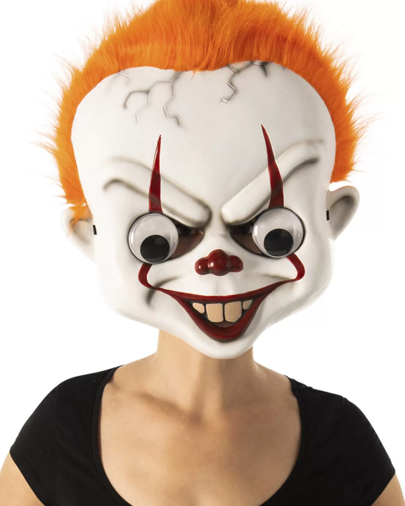 Rubies Pennywise Googly Eyes Mask> Halloween Masks