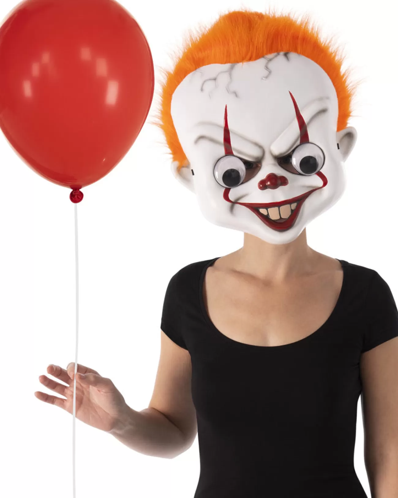 Rubies Pennywise Googly Eyes Mask> Halloween Masks