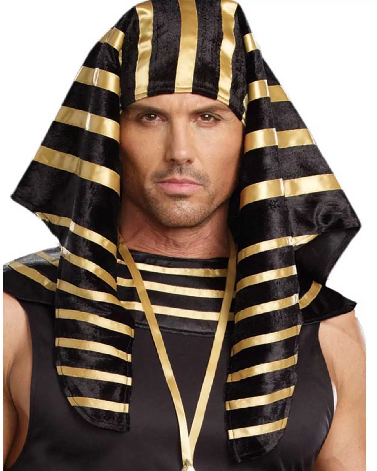 Dreamgirl International Pharaoh Black And Gold Headpiece> Halloween Hats