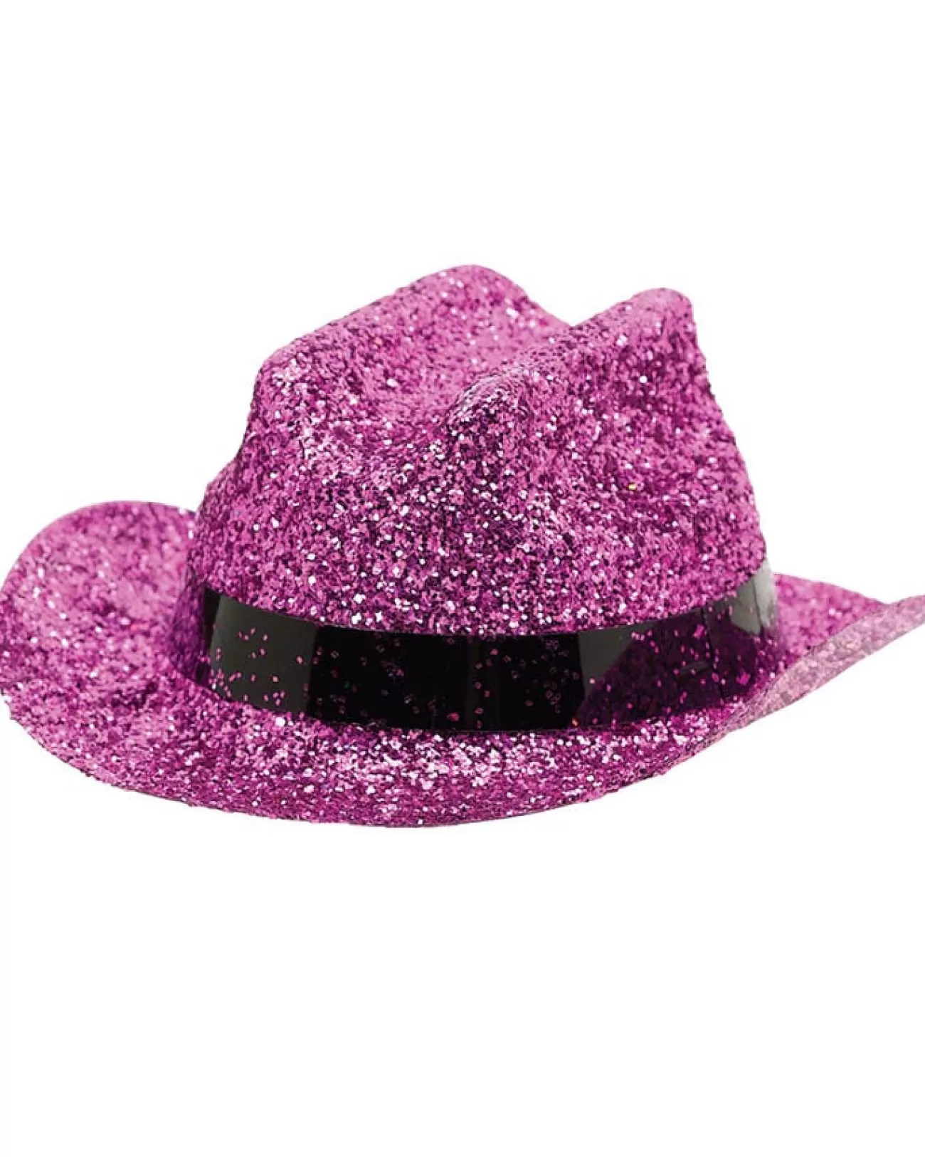 Amscan AU Pink Mini Glitter Cowboy Hat> Halloween Hats