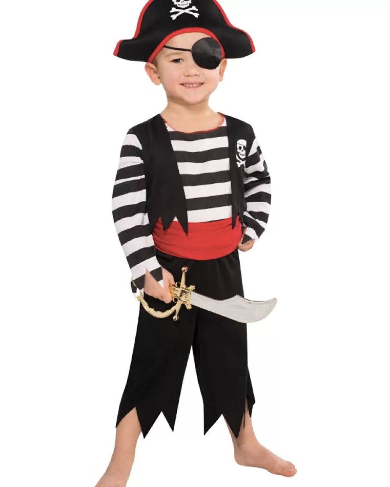 Amscan AU Pirate Deckhand Boys Costume>Kids Kids Costumes