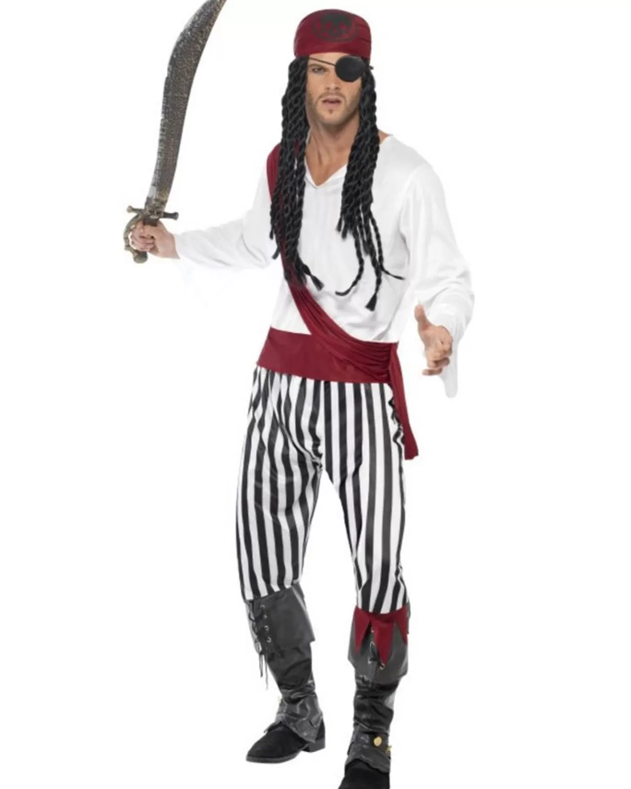 Smiffys Pirate Man Mens Costume>Men Men's Costumes