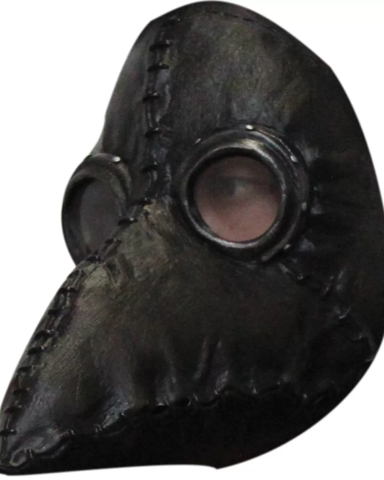 Ghoulish Productions Plague Doctor Black Deluxe Mask> Halloween Masks