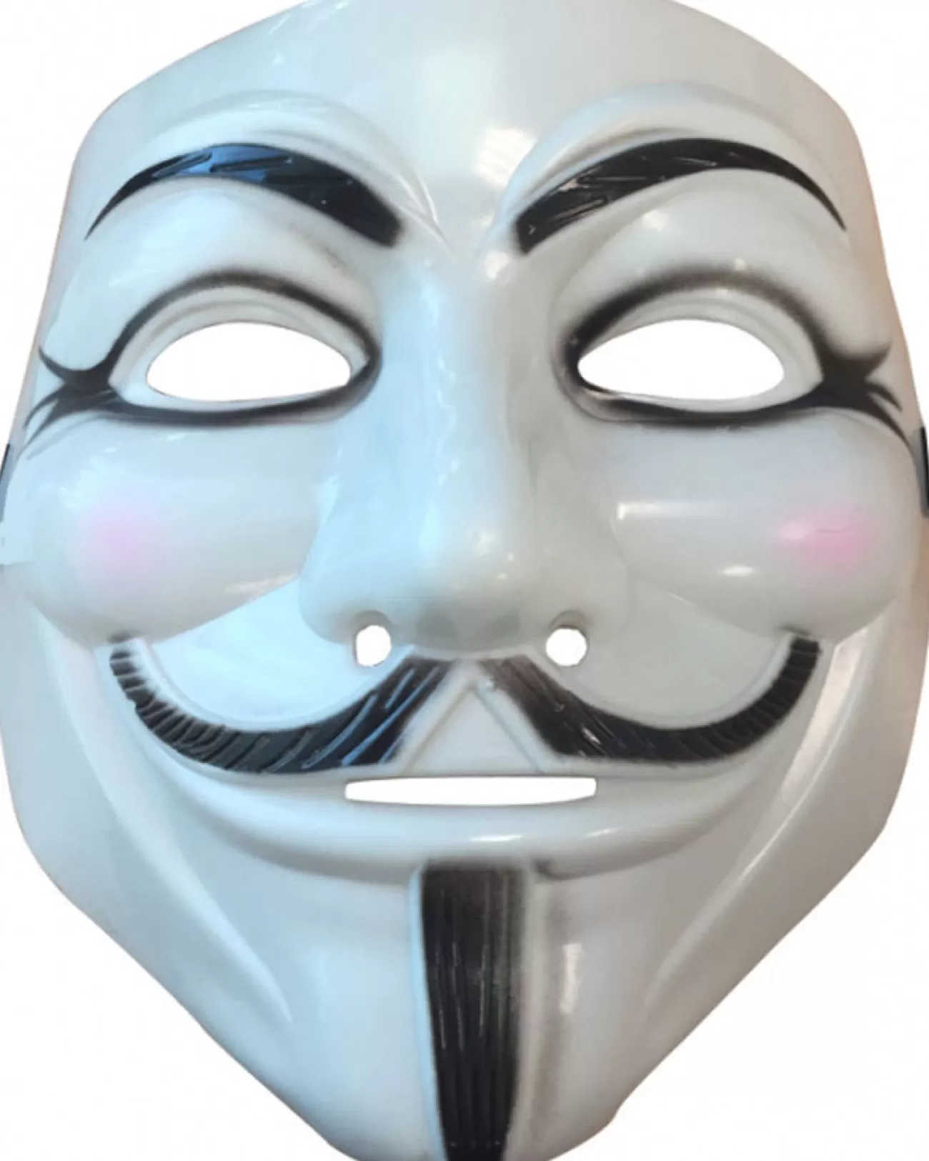 Sweidas Plastic Anonymous Mask> Halloween Masks