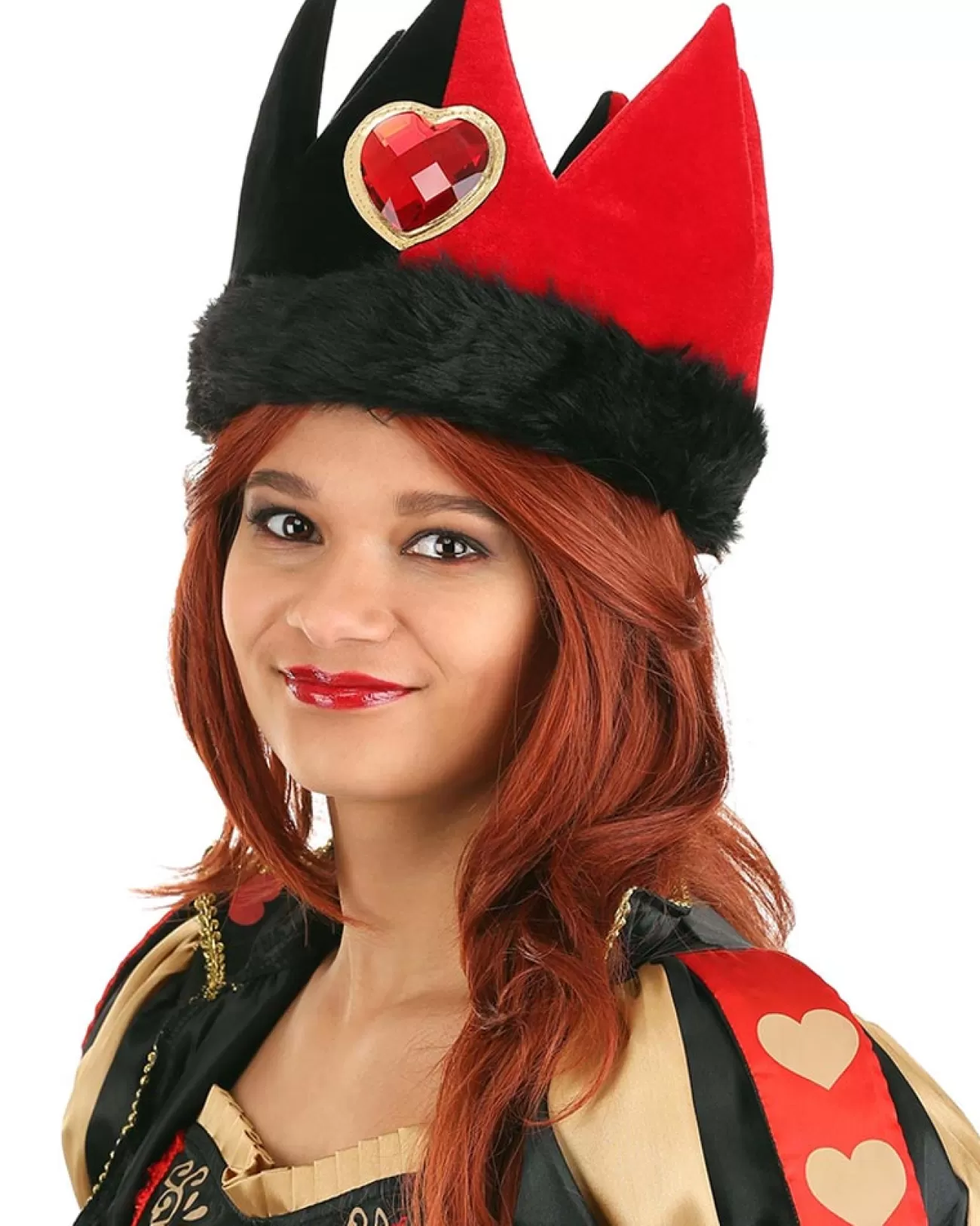 Elope Plush Queen Of Hearts Crown> Halloween Hats