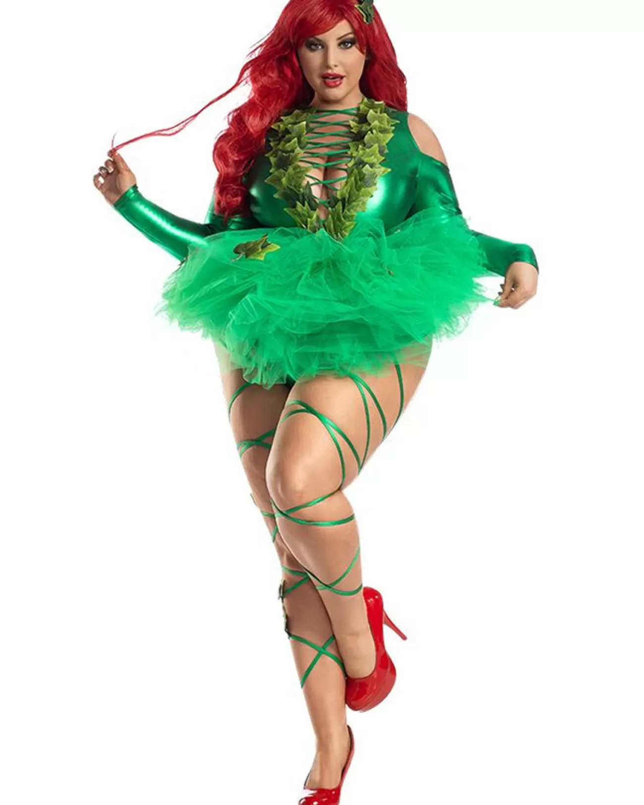 Party King Poisonous Babe Womens Plus Size Costume>Women Women's Costumes