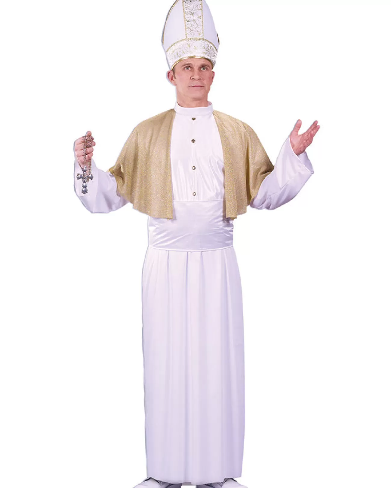 Fun World Pontiff Mens Costume> Saints &Amp; Sinners