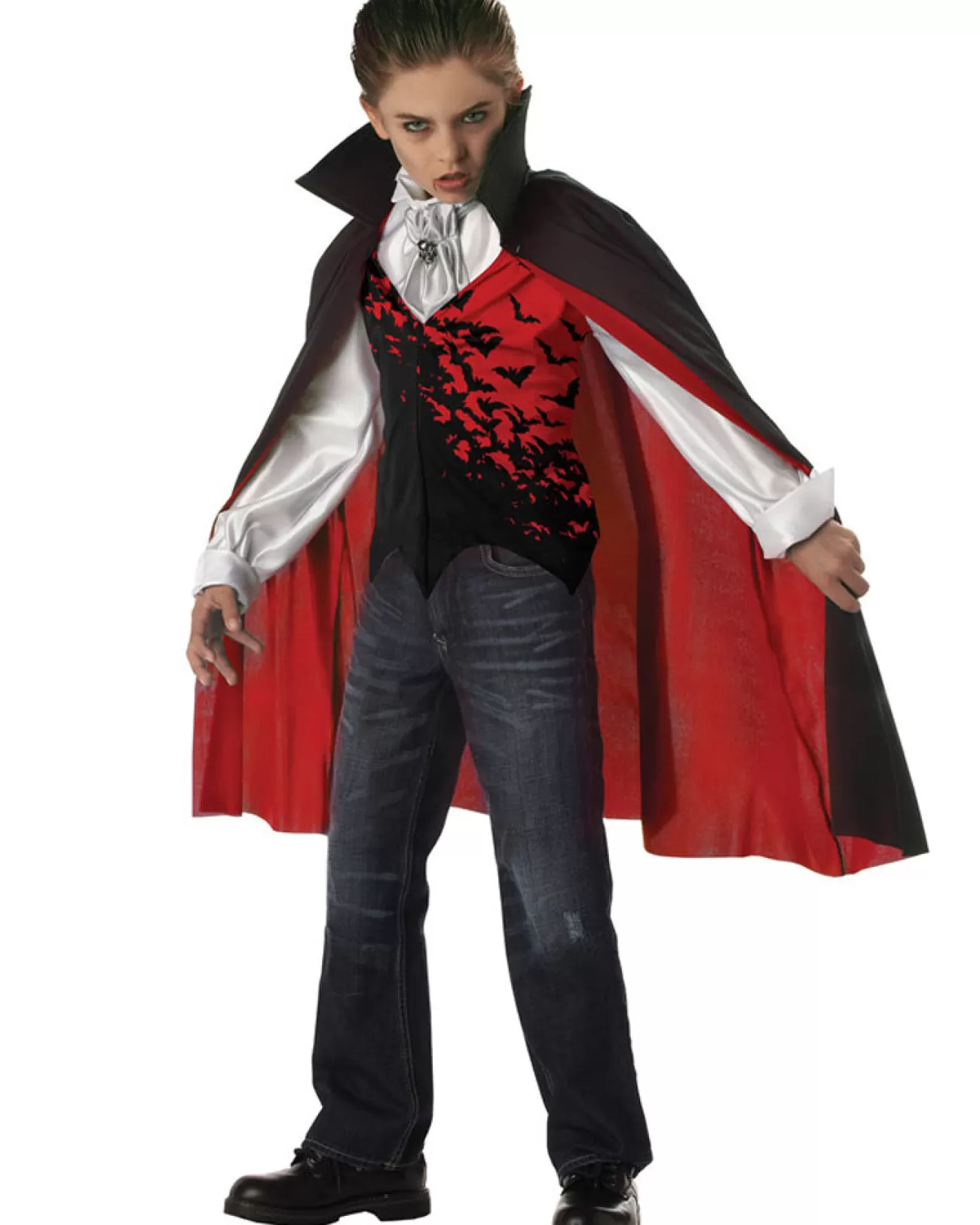 California Costumes Prince Of Darkness Vampire Boys Costume>Kids Kids Costumes