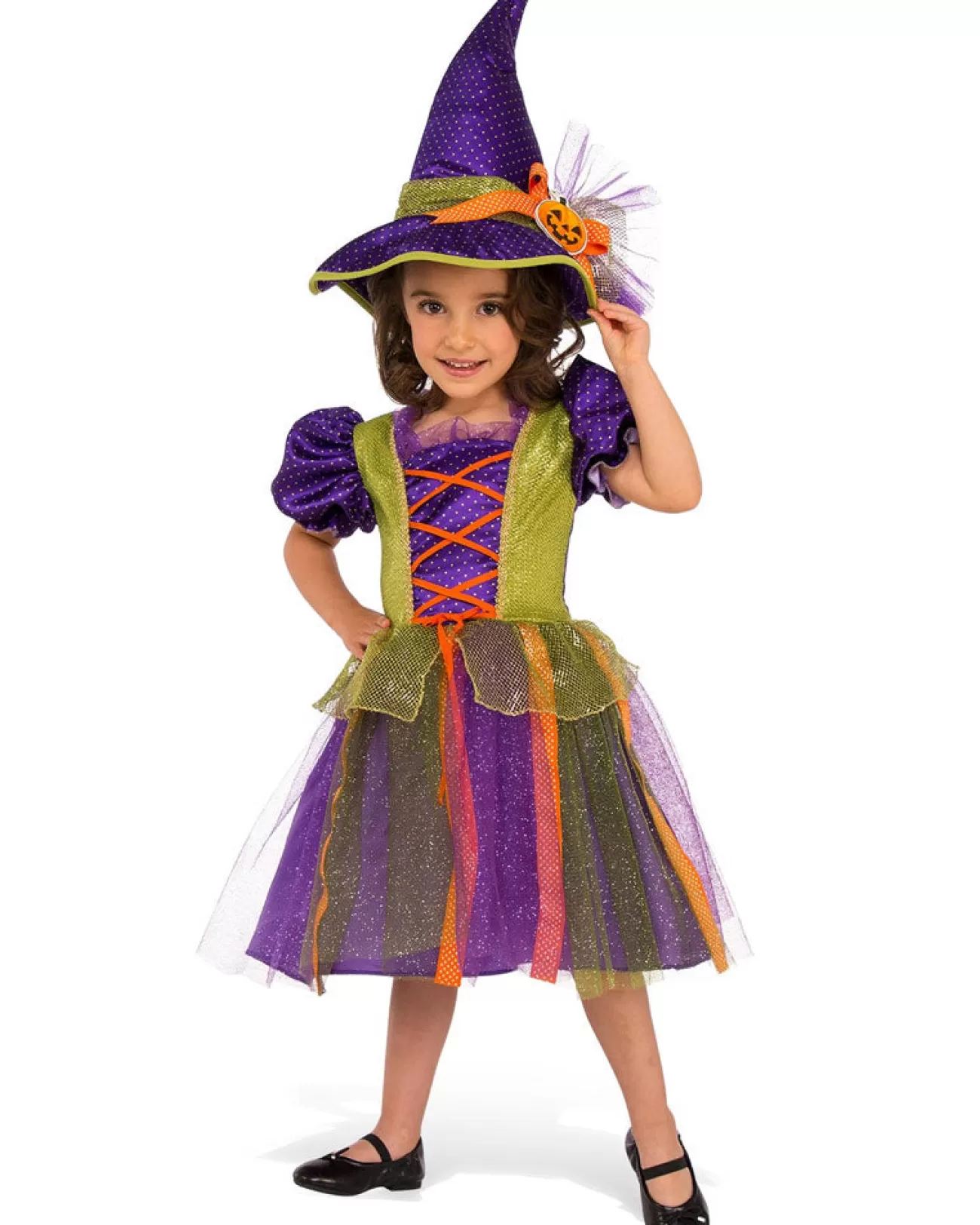 Rubies Pumpkin Witch Girls Costume>Kids Kids Costumes