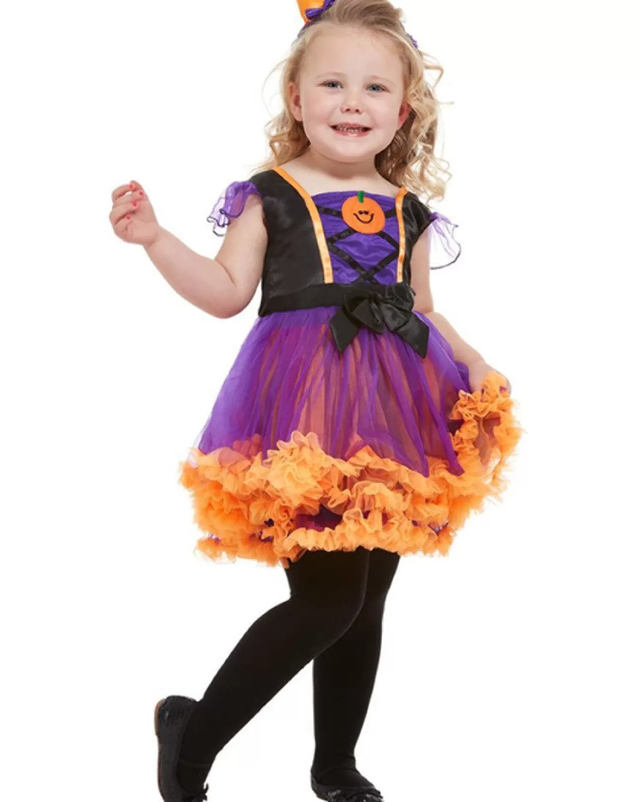 Smiffys Pumpkin Witch Toddler Costume>Kids Kids Costumes