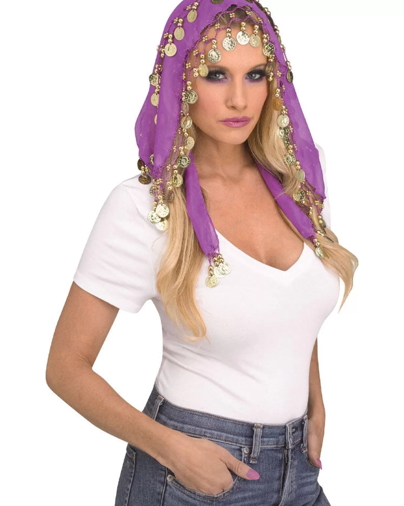 Fun World Purple Mystic Sash> Halloween Hats