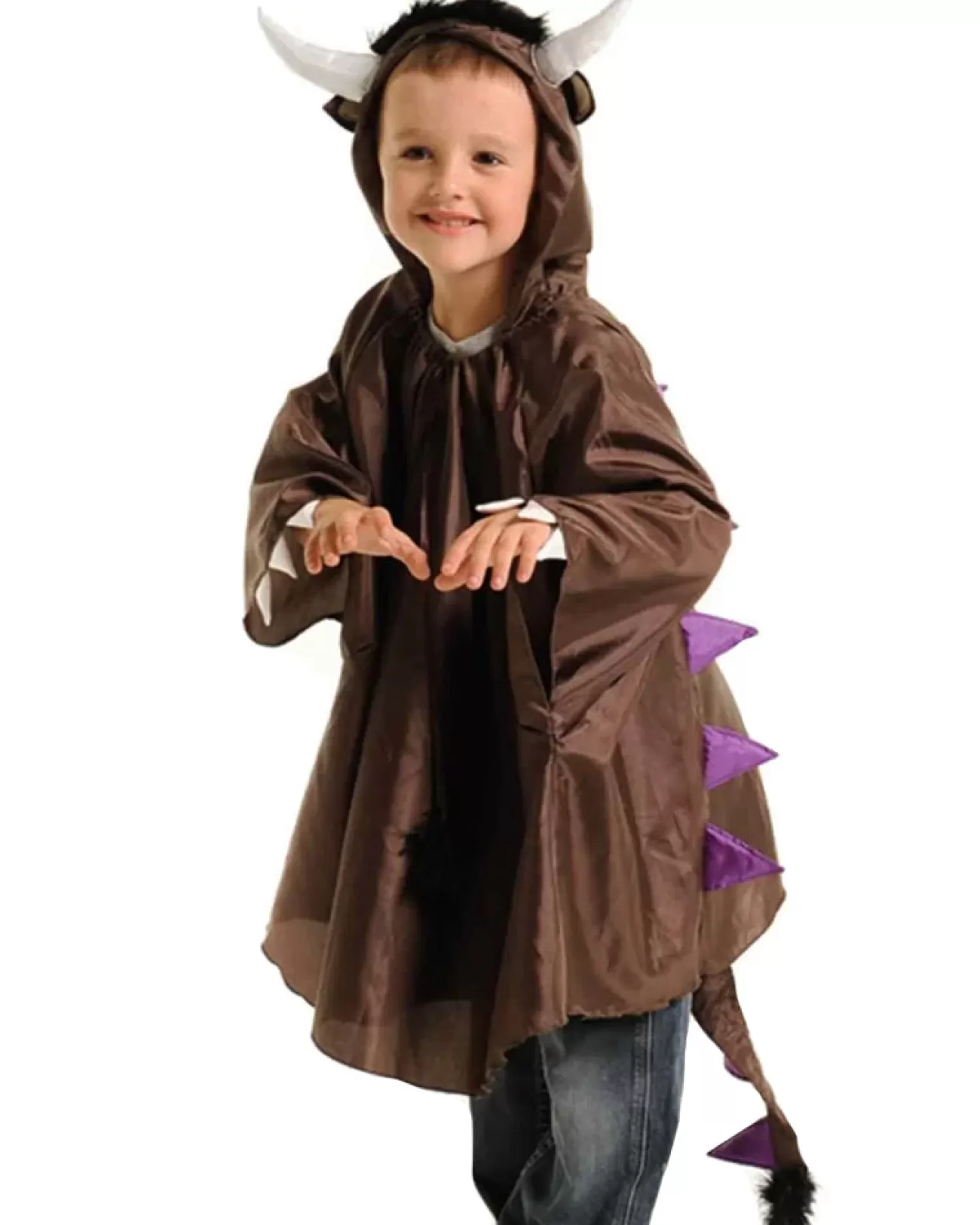 Fairy Girls Purple Spine Monster Cape> Halloween Capes