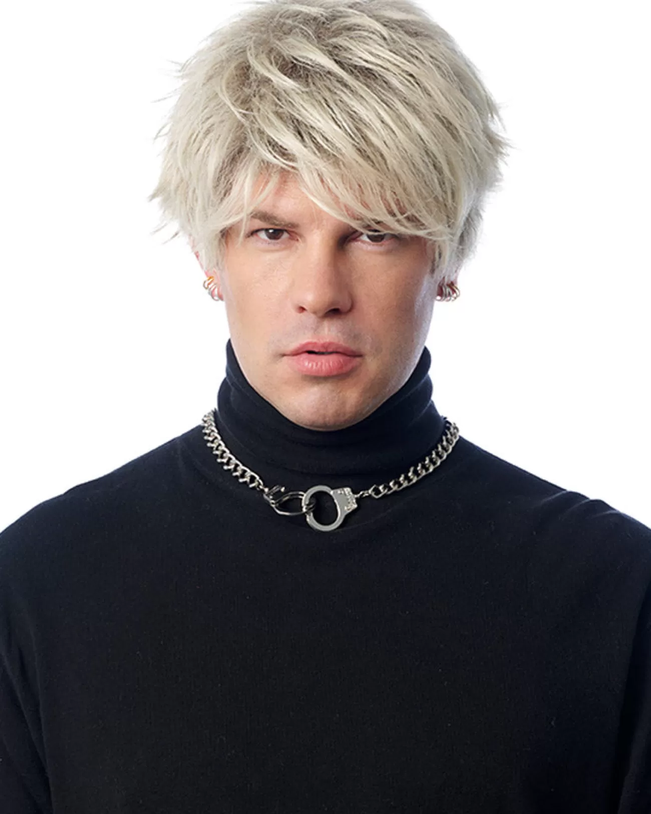 Costume Culture by Franco Rap Rocker Blonde Wig> Broken Dolls