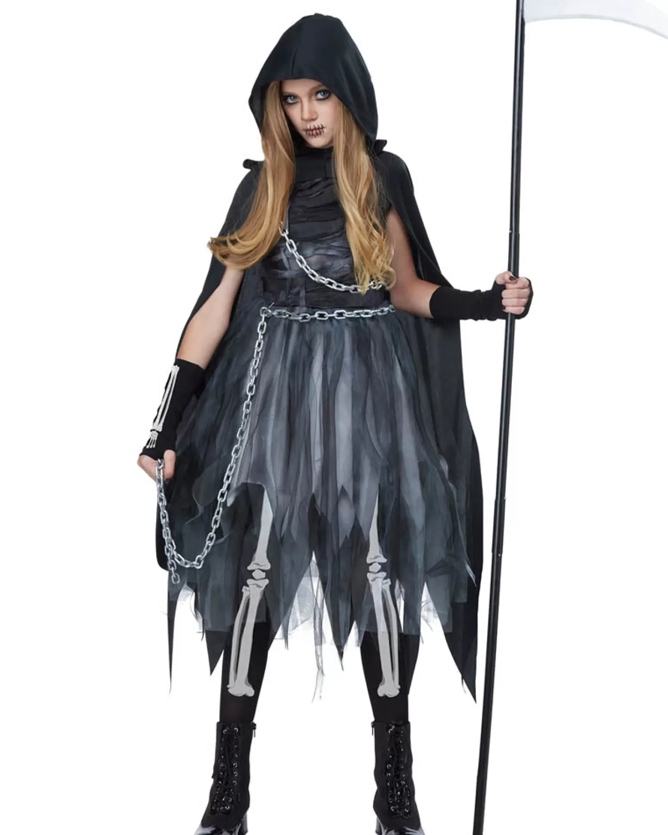 California Costumes Reaper Girls Costume>Kids Kids Costumes