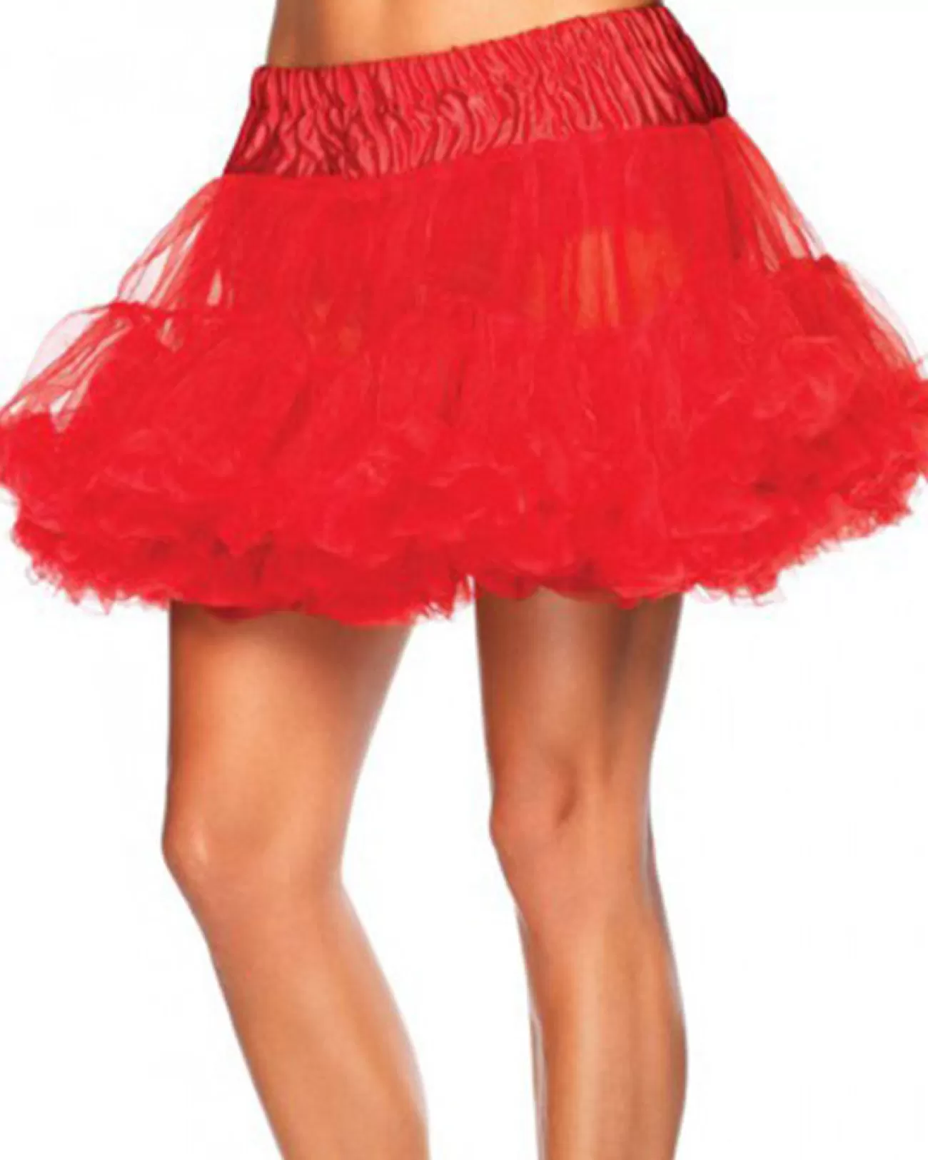 Leg Avenue Red Layered Plus Size Petticoat> Broken Dolls