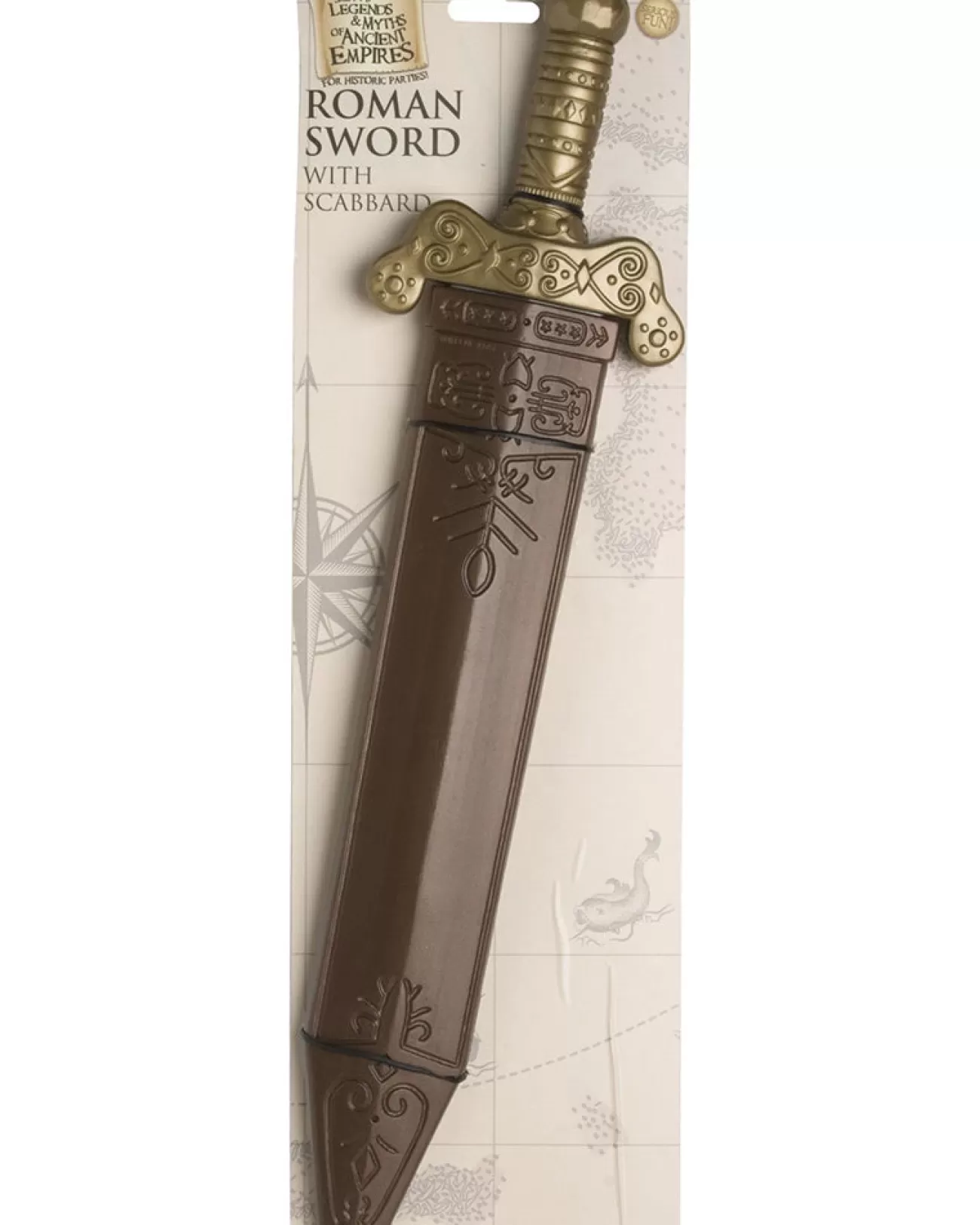 Smiffys Roman Sword With Scabbard> Halloween Accessories