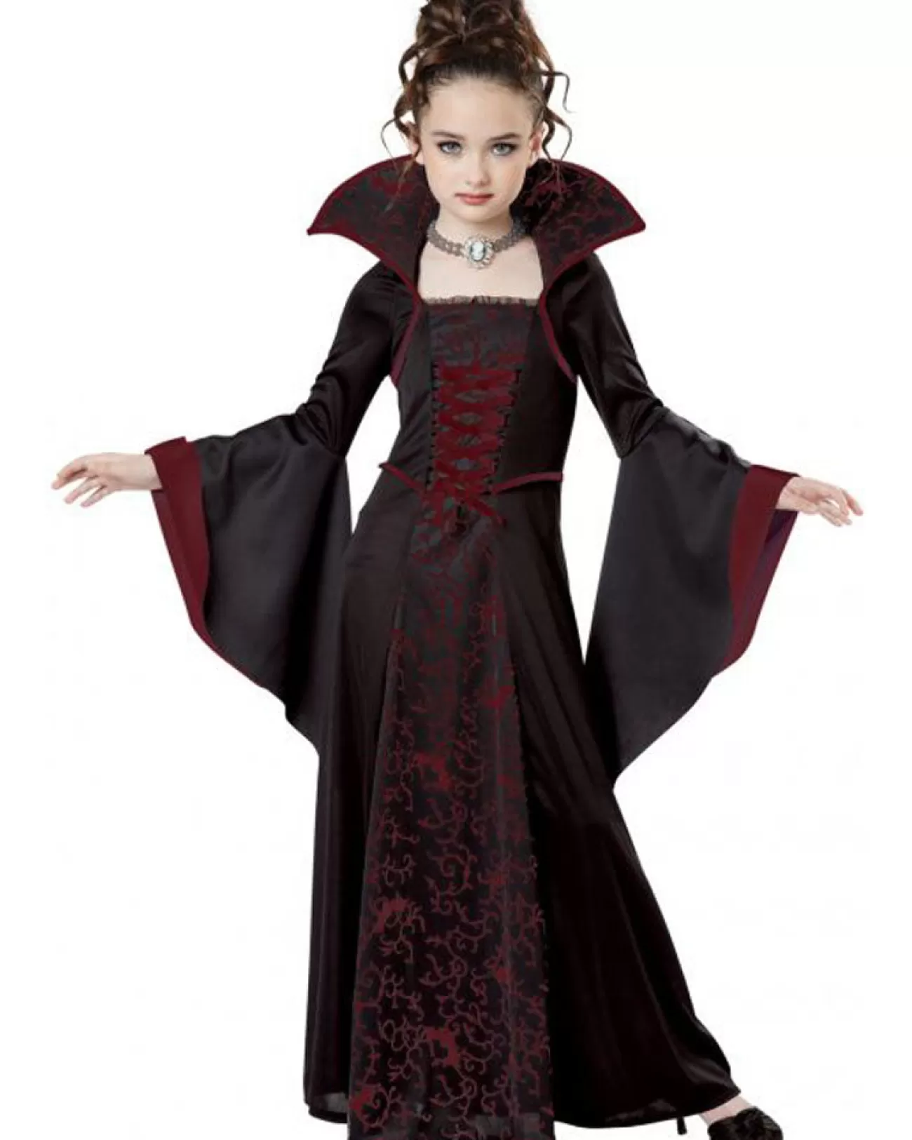 California Costumes Royal Vampire Girls Costume>Kids Kids Costumes