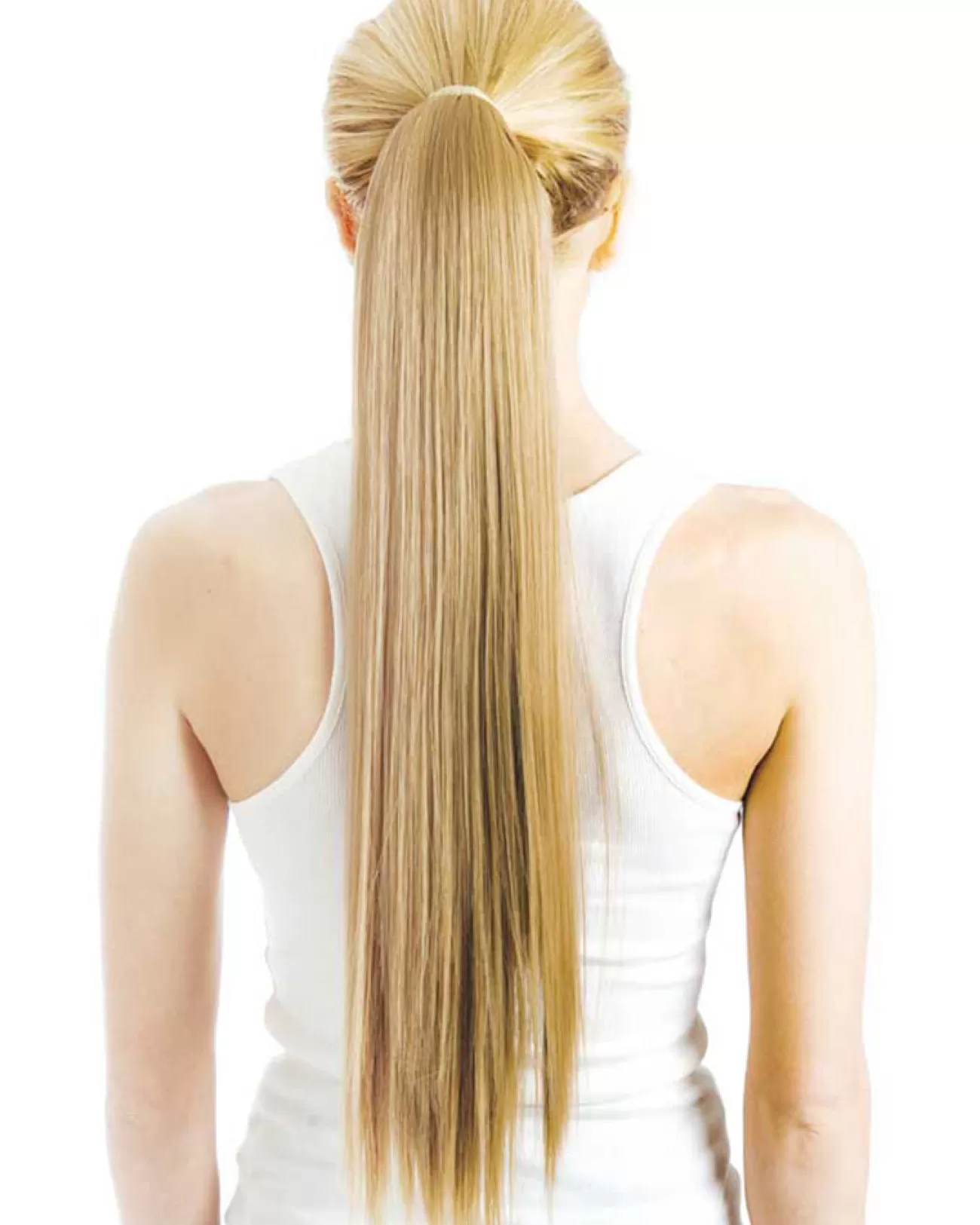 Allaura Wigs and Hair Sandy Blonde Wrap Around 60Cm Deluxe Ponytail> Broken Dolls