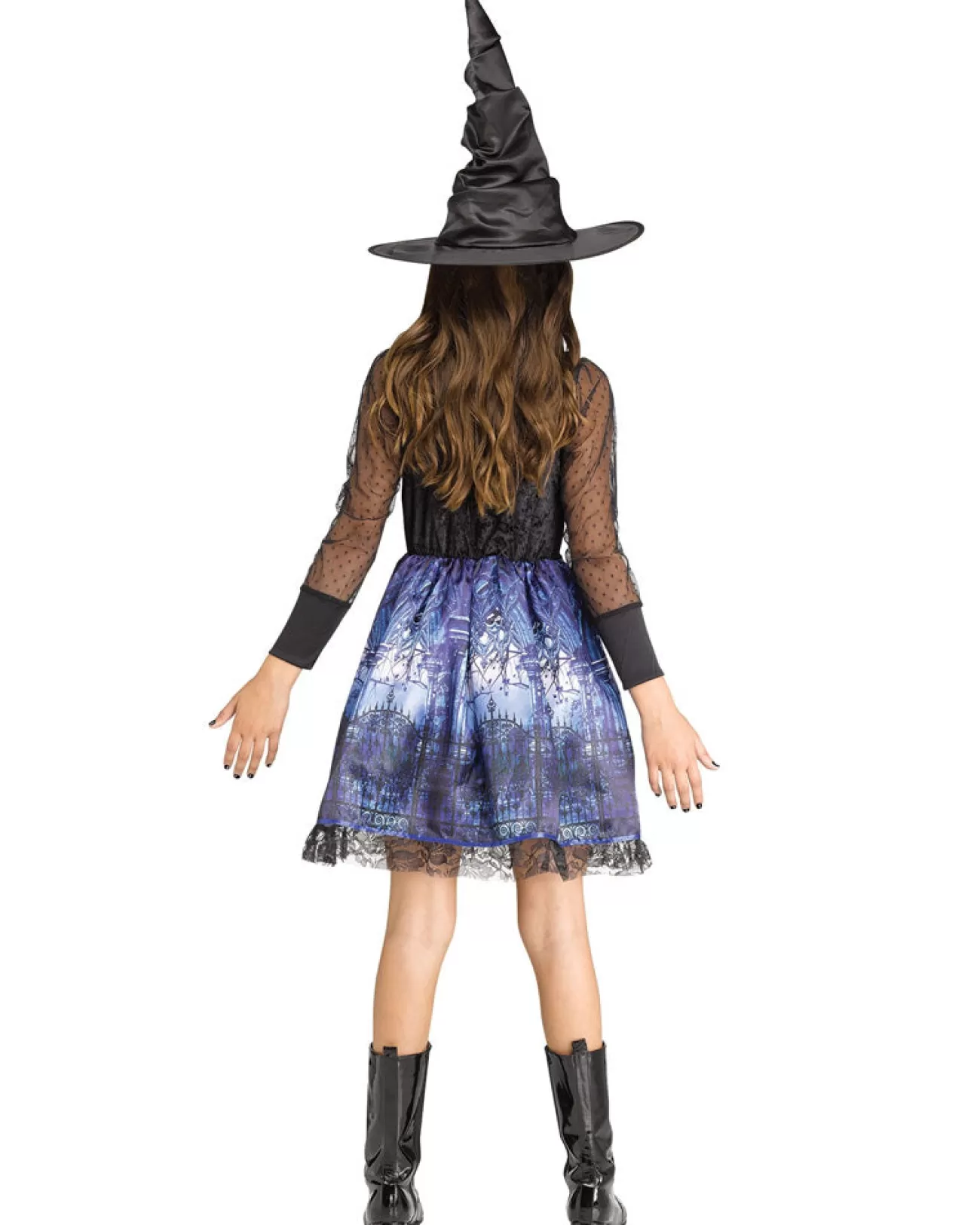 Fun World Sapphire Gothic Witch Girls Costume>Kids Kids Costumes