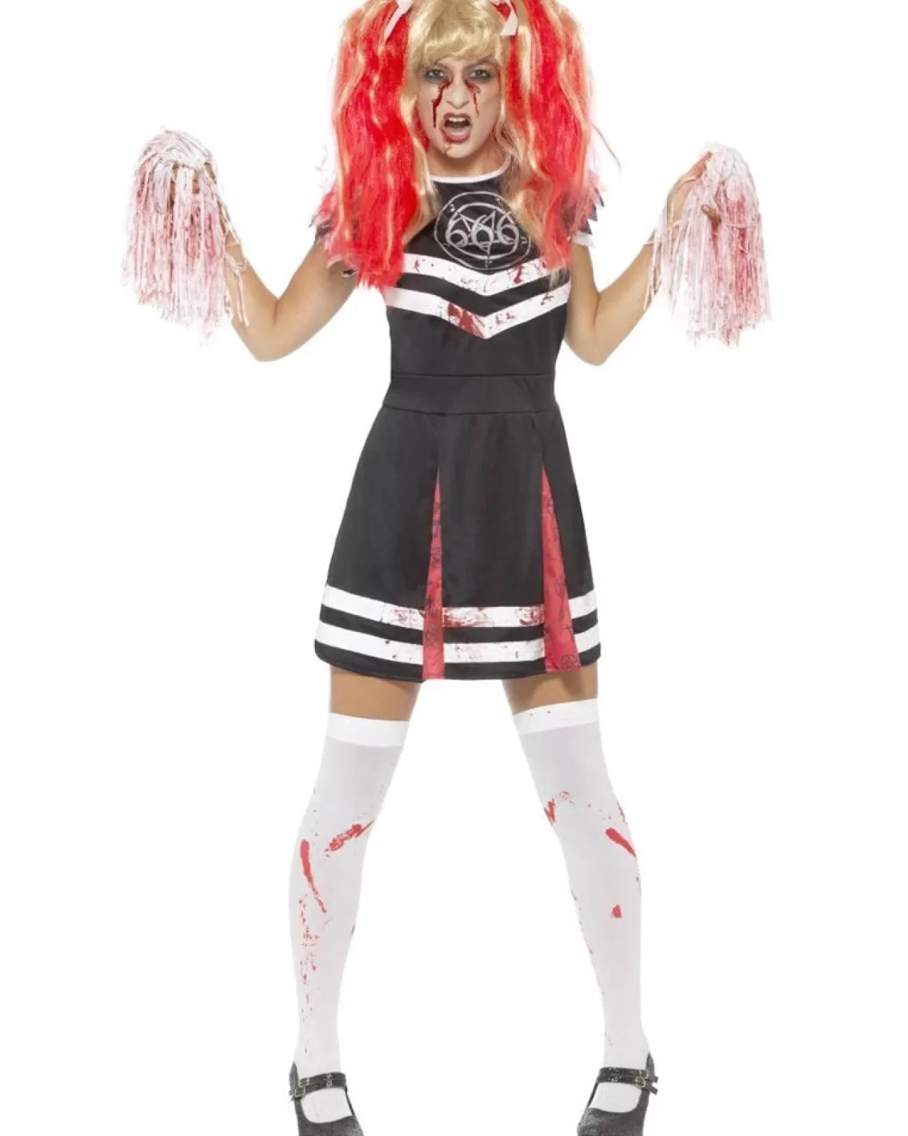 Smiffys Satanic Cheerleader Womens Costume>Women Women's Costumes