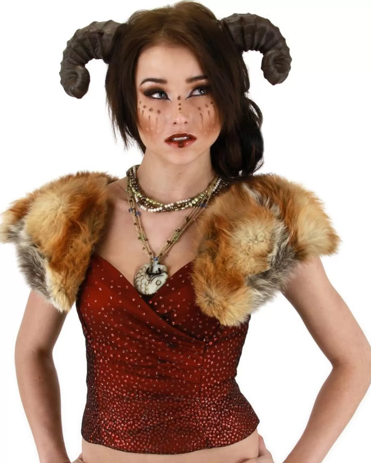 Elope Satyr Horns Headpiece> Halloween Accessories