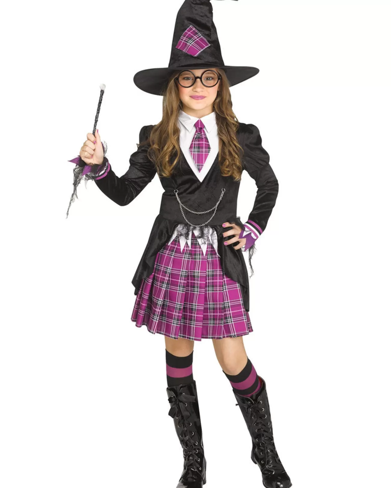 Fun World Schoolgirl Witch Girls Costume>Kids Kids Costumes