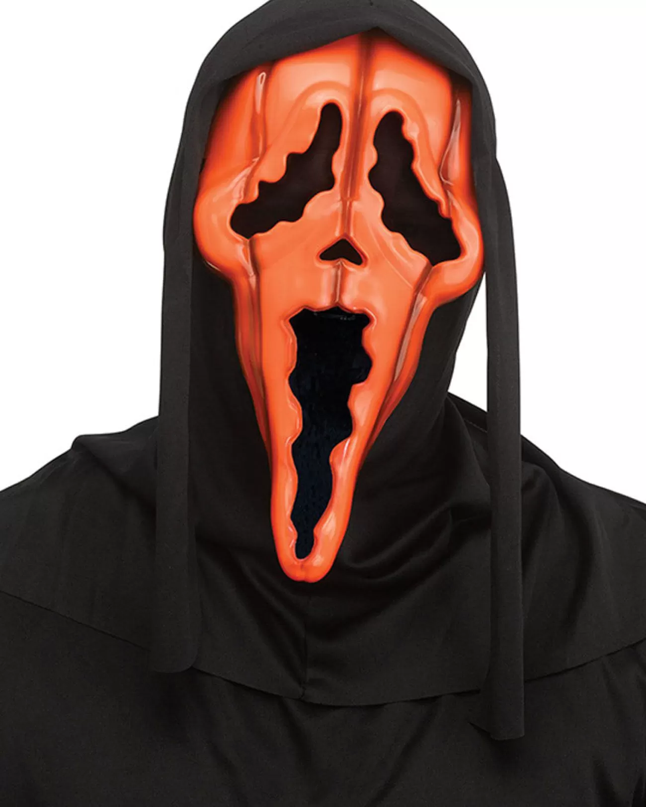 Fun World Scream Ghost Face Pumpkin Mask> Halloween Masks