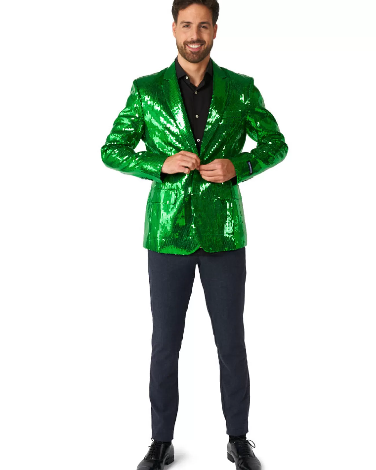 Opposuits Sequins Green Mens Suitmeister Jacket> Opposuits