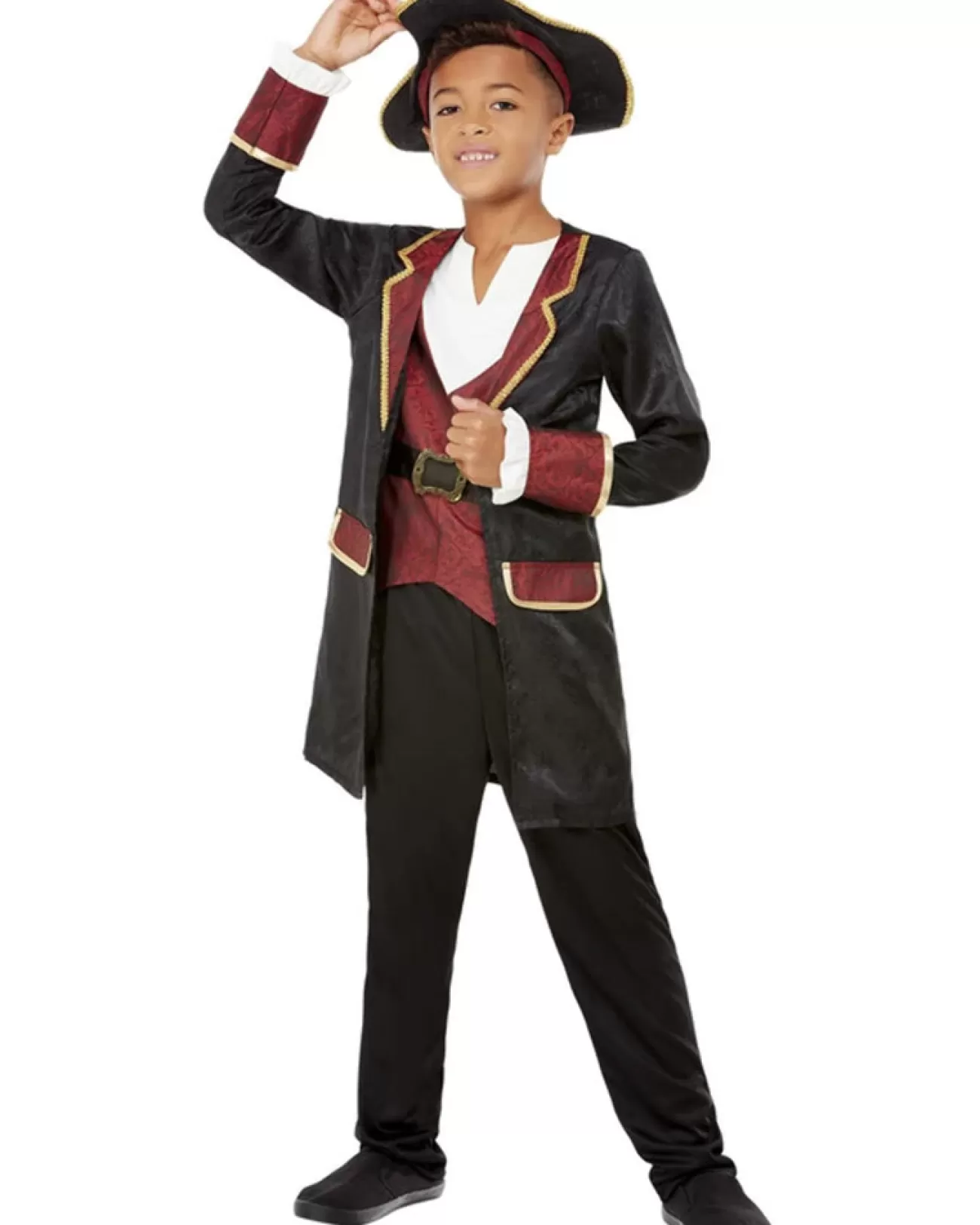 Smiffys Seven Seas Pirate Boys Costume>Kids Kids Costumes