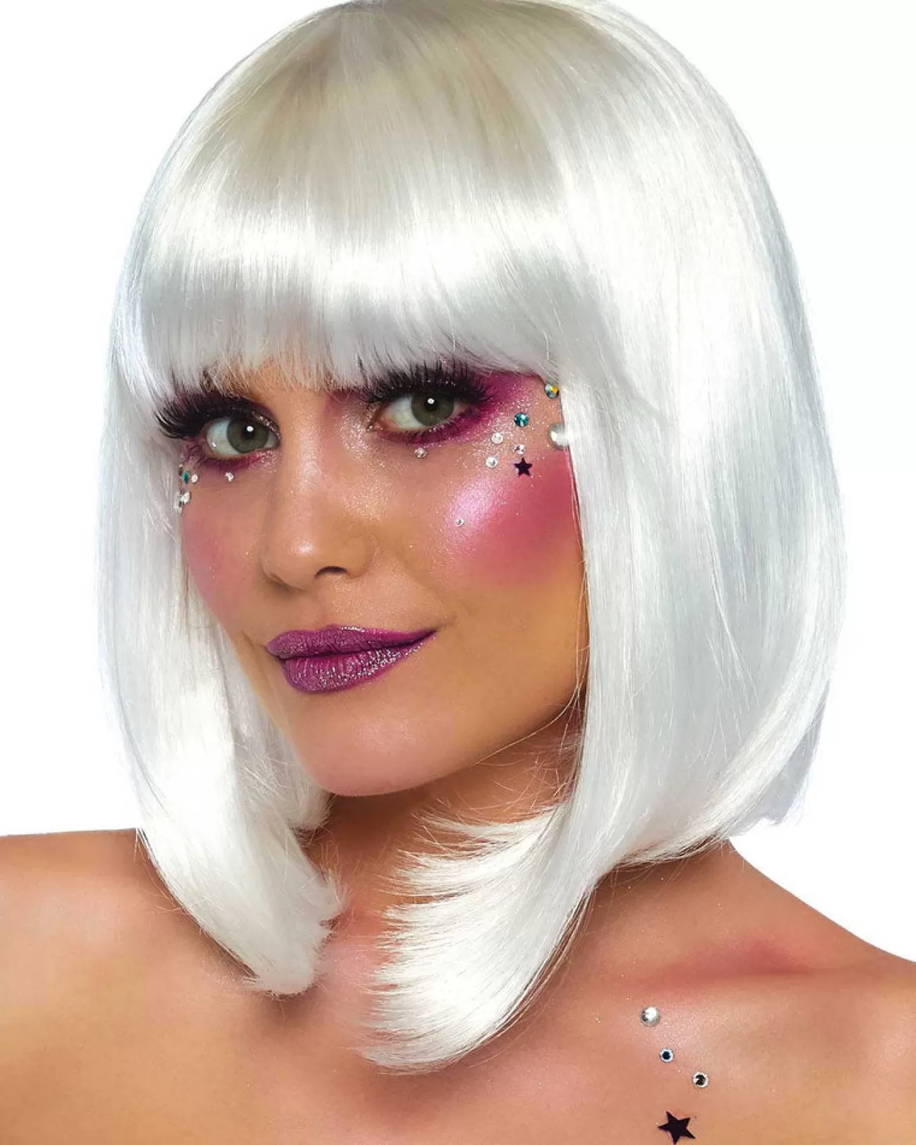 Leg Avenue Short Natural Pearl Bob Wig> Halloween Wigs