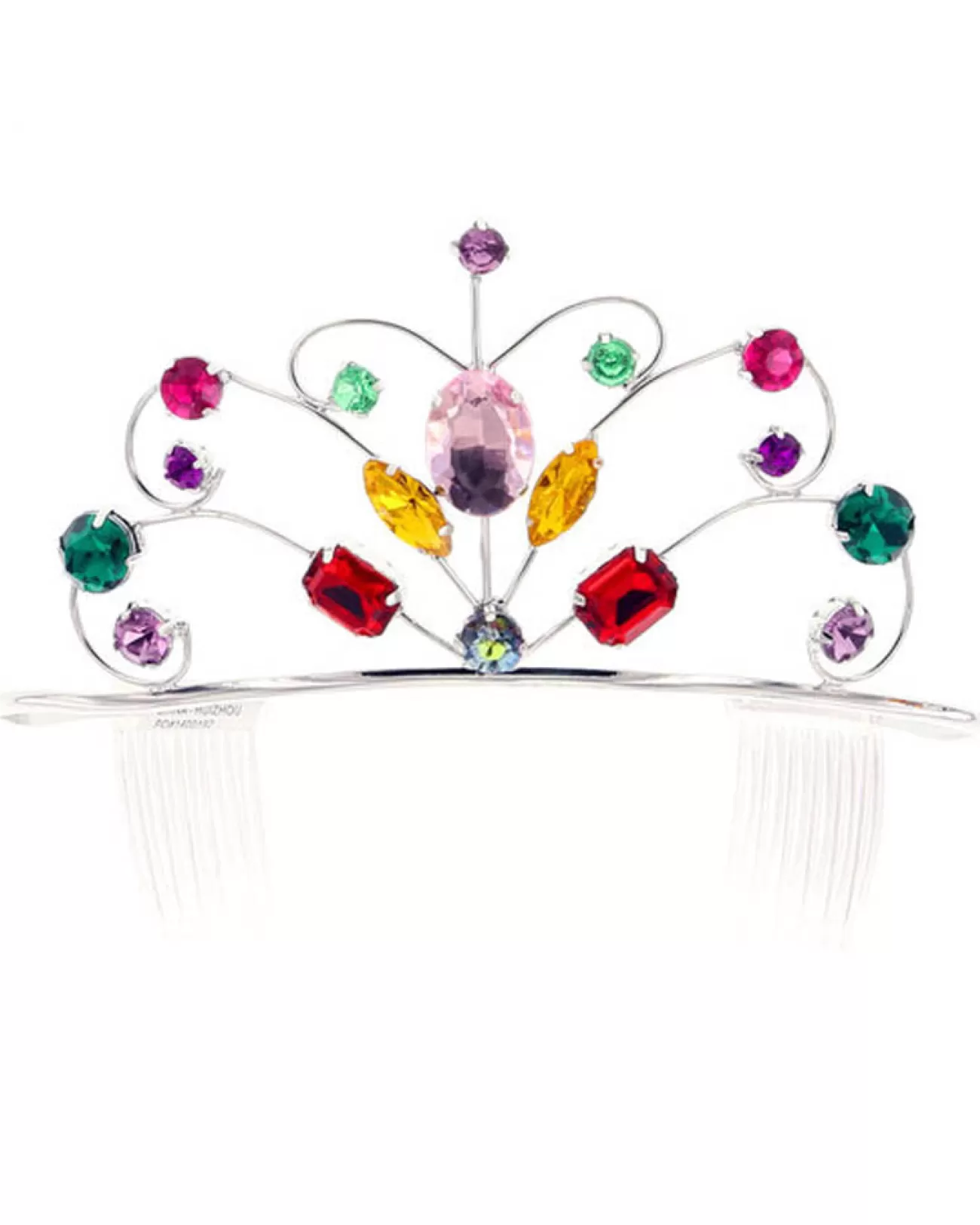 Elope Silver Rainbow Tiara> Halloween Hats