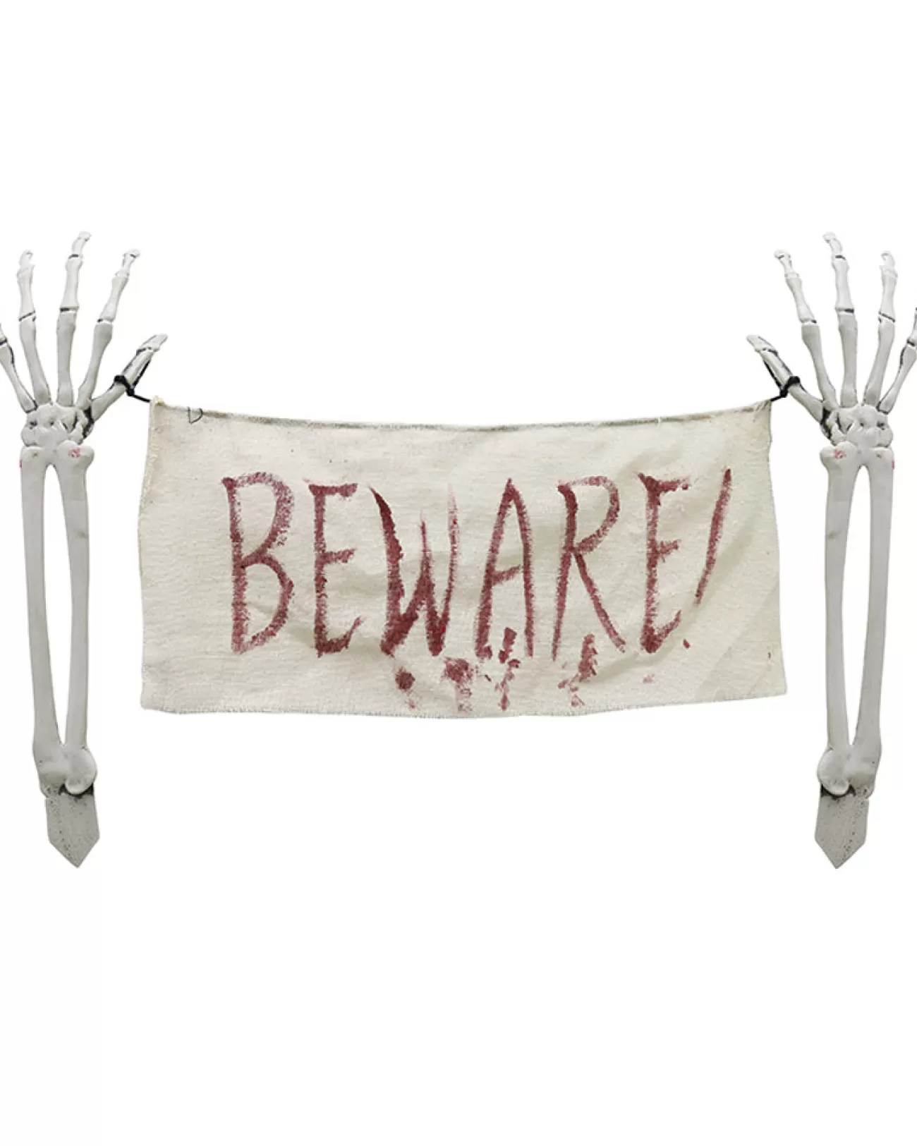 Uncle Bills Skeleton Arm Garden Stakes With Banner 70Cm> Scary Skeletons