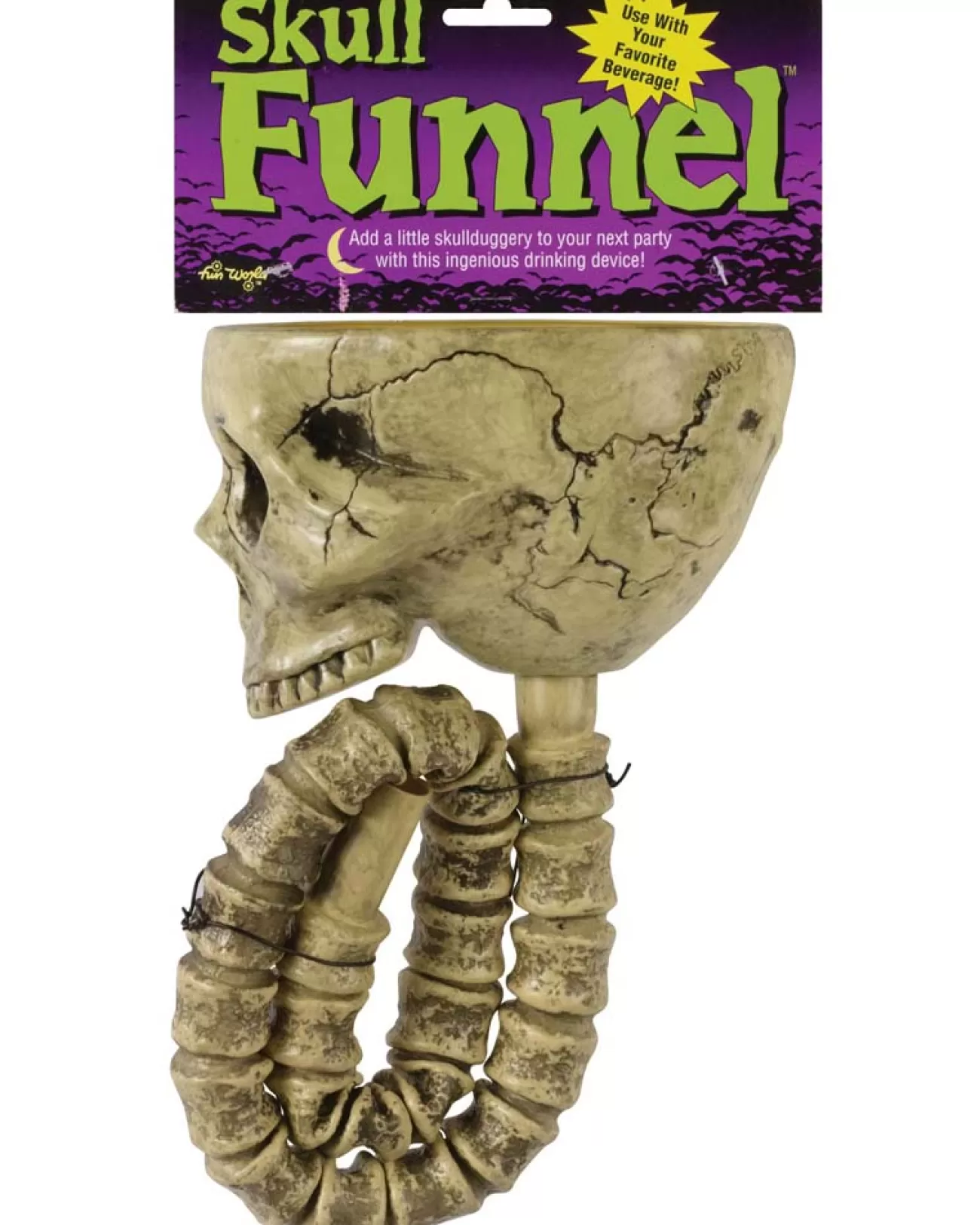 Fun World Skeleton Beverage Funnel> Scary Skeletons