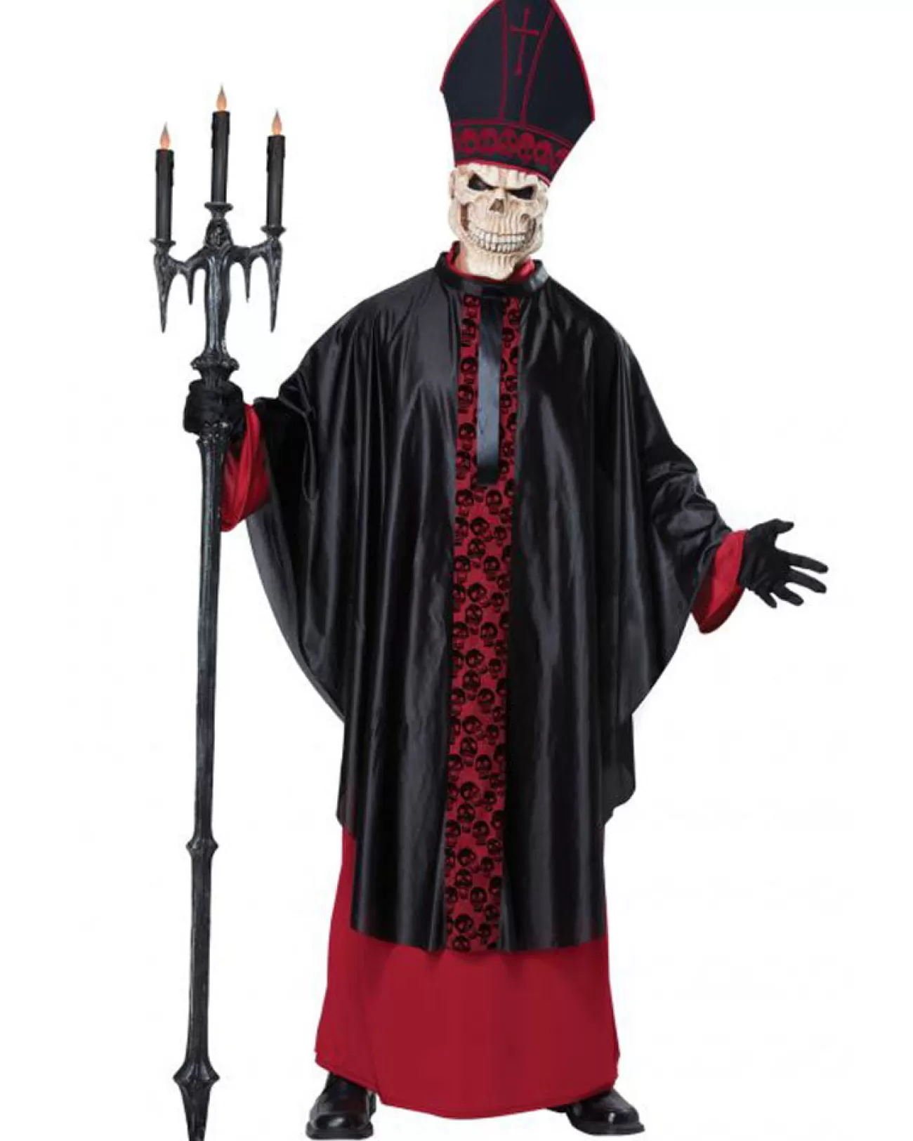 California Costumes Skeleton Cardinal Mens Costume>Men Men's Costumes