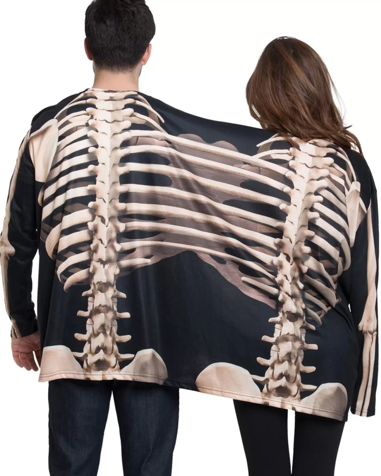 Creative Apparel Concepts Skeleton Faux Real Double Shirt>Men Men's Costumes