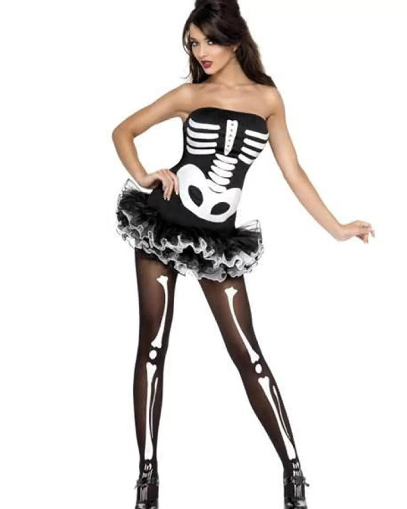 Smiffys Skeleton Womens Costume>Women Women's Costumes