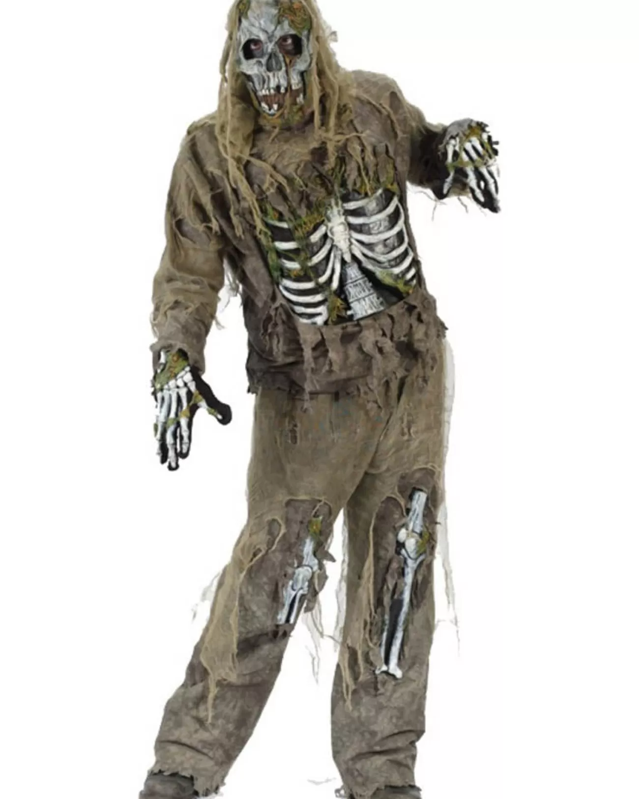 Fun World Skeleton Zombie Teen Boys Costume>Kids Kids Costumes