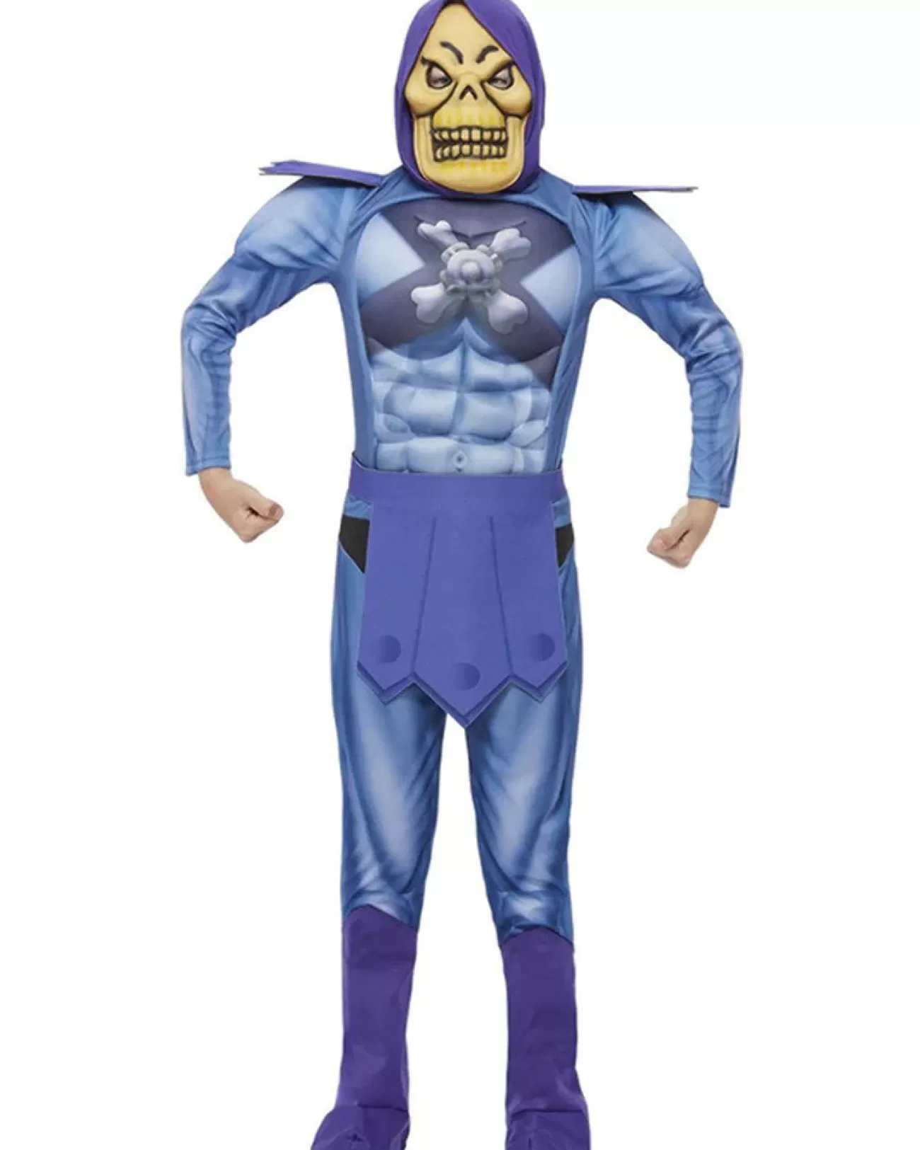 Smiffys Skeletor With Muscle Chest Kids Costume>Kids Kids Costumes