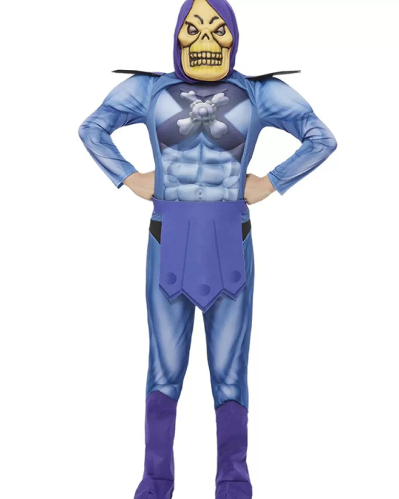 Smiffys Skeletor With Muscle Chest Kids Costume>Kids Kids Costumes