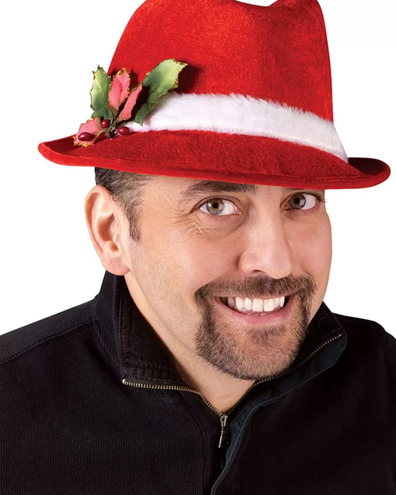 Fun World Slick Santa Fedora Hat> Halloween Hats