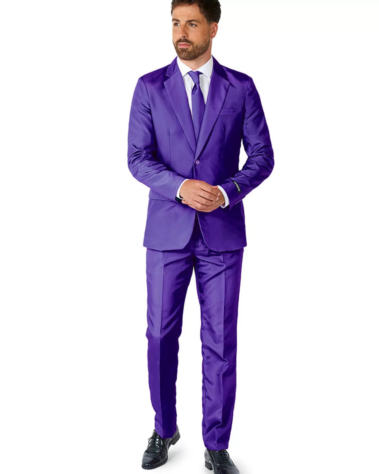 Opposuits Solid Purple Suitmeister> Opposuits