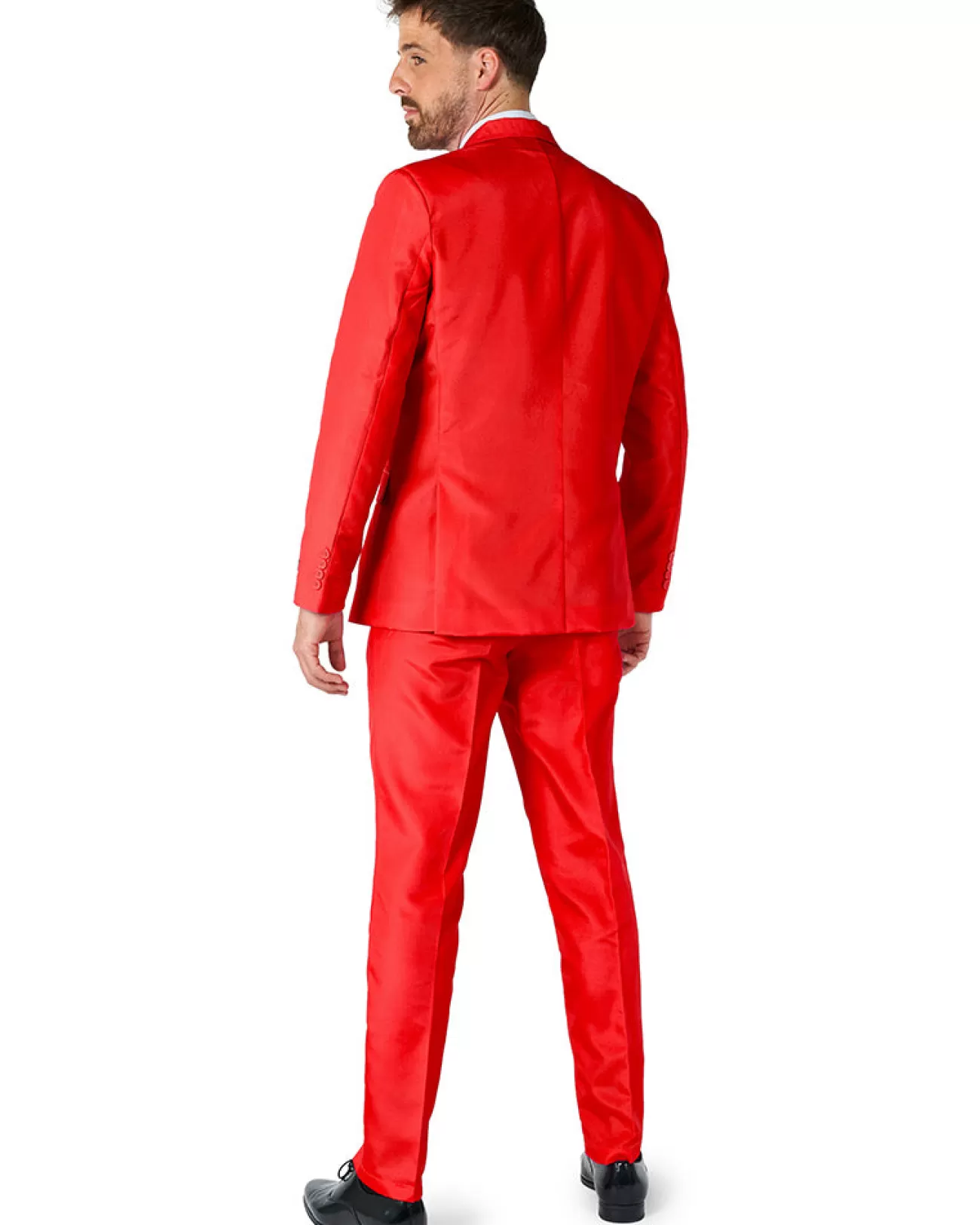 Opposuits Solid Red Suitmeister> Devils &Amp; Angels