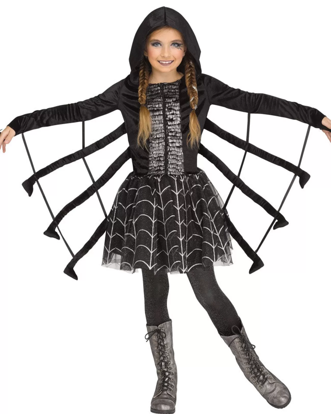 Fun World Sparkling Spider Girls Costume>Kids Kids Costumes