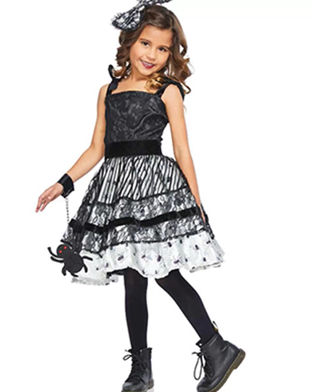 Seeing Red Spider Princess Deluxe Girls Costume>Kids Kids Costumes