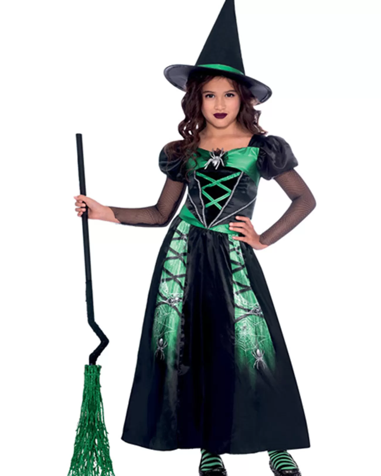 Amscan AU Spider Witch Girls Costume>Kids Kids Costumes