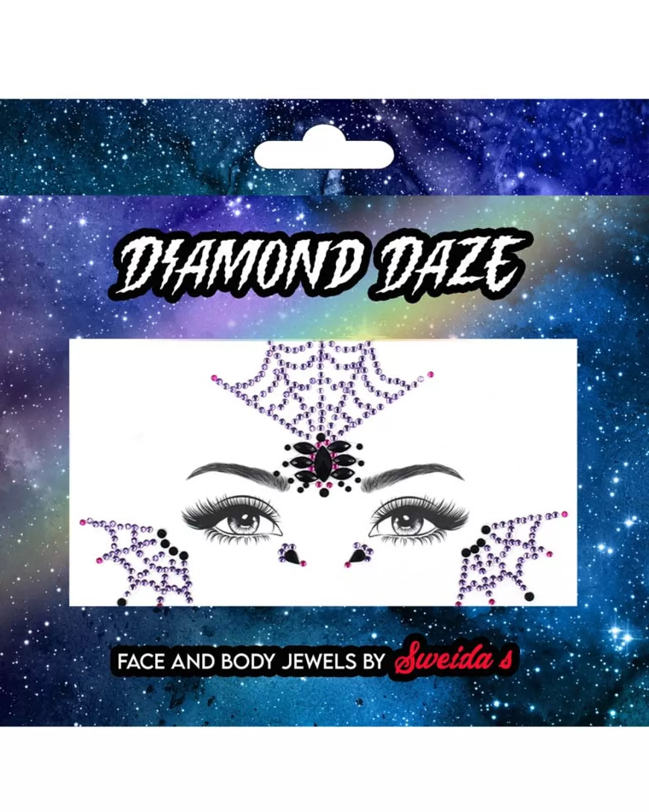 Sweidas Spiderella Face Jewels> Halloween Accessories