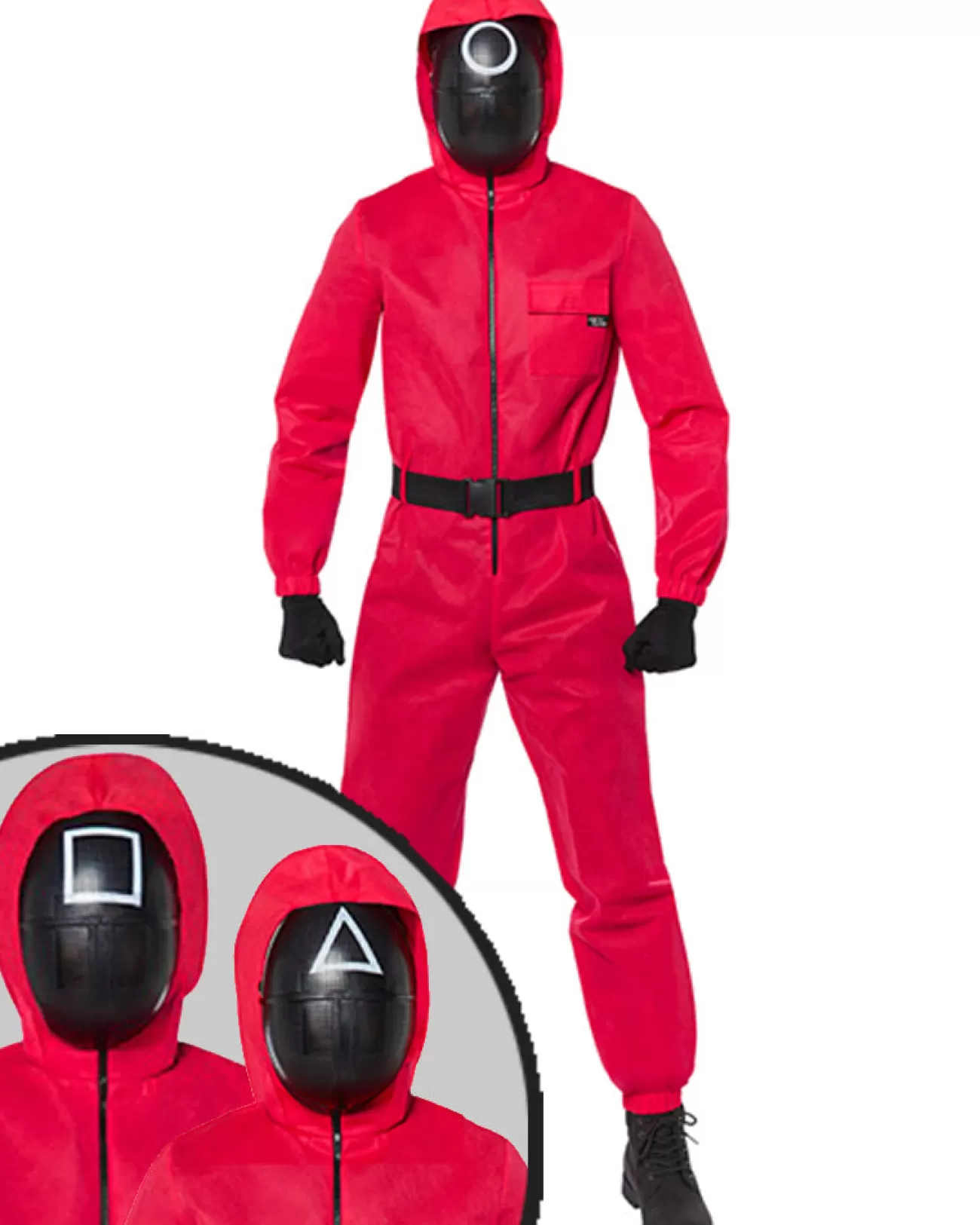 Amscan AU Squid Game Guard Deluxe Adult Costume>Men Men's Costumes