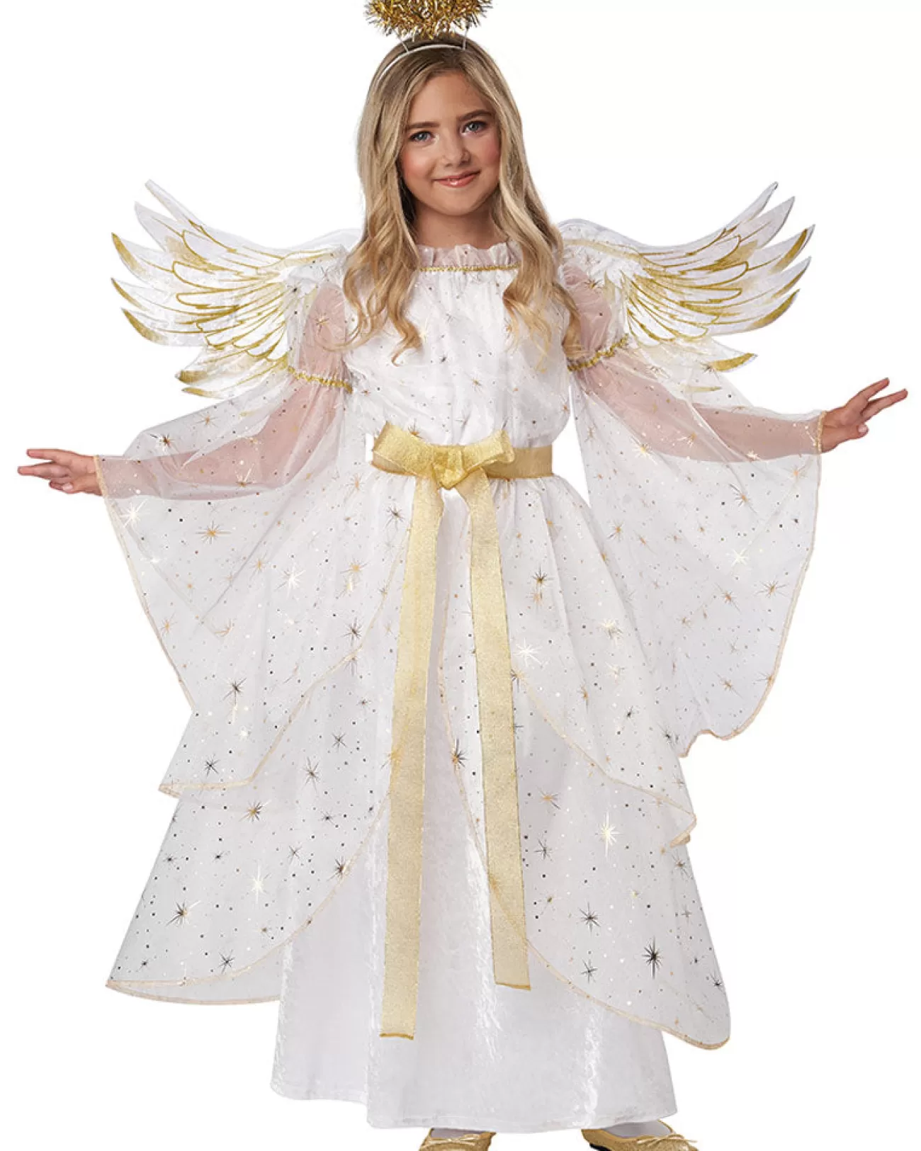 California Costumes Starburst Angel Girls Costume>Kids Kids Costumes